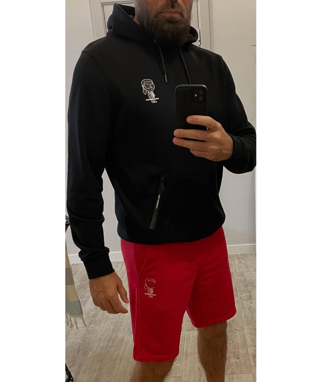 KARL LAGERFELD Черный спортивный костюм, фото 6