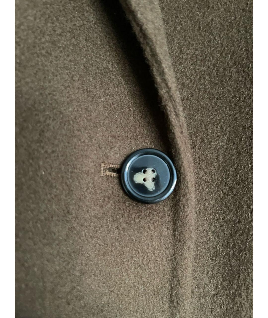 12 STOREEZ Коричневое шерстяное пальто, фото 4