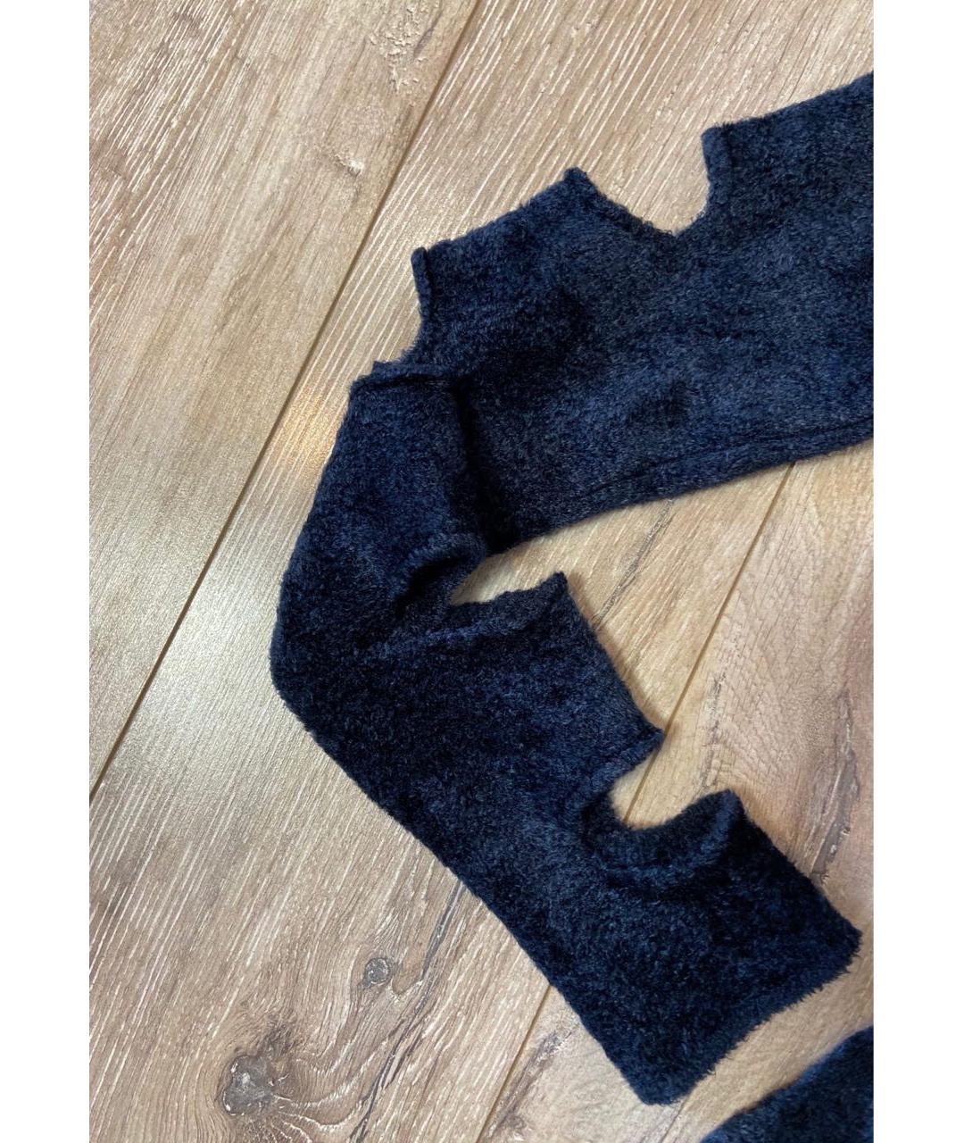 DROME Темно-синий вискозный джемпер / свитер, фото 5