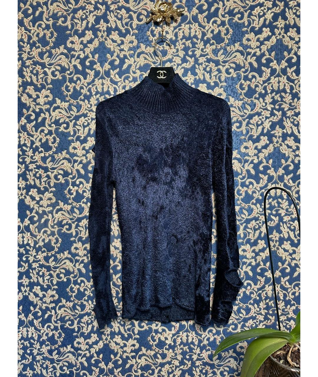 DROME Темно-синий вискозный джемпер / свитер, фото 2
