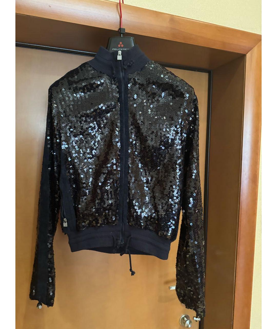 CHANEL Темно-синяя хлопковая куртка, фото 5