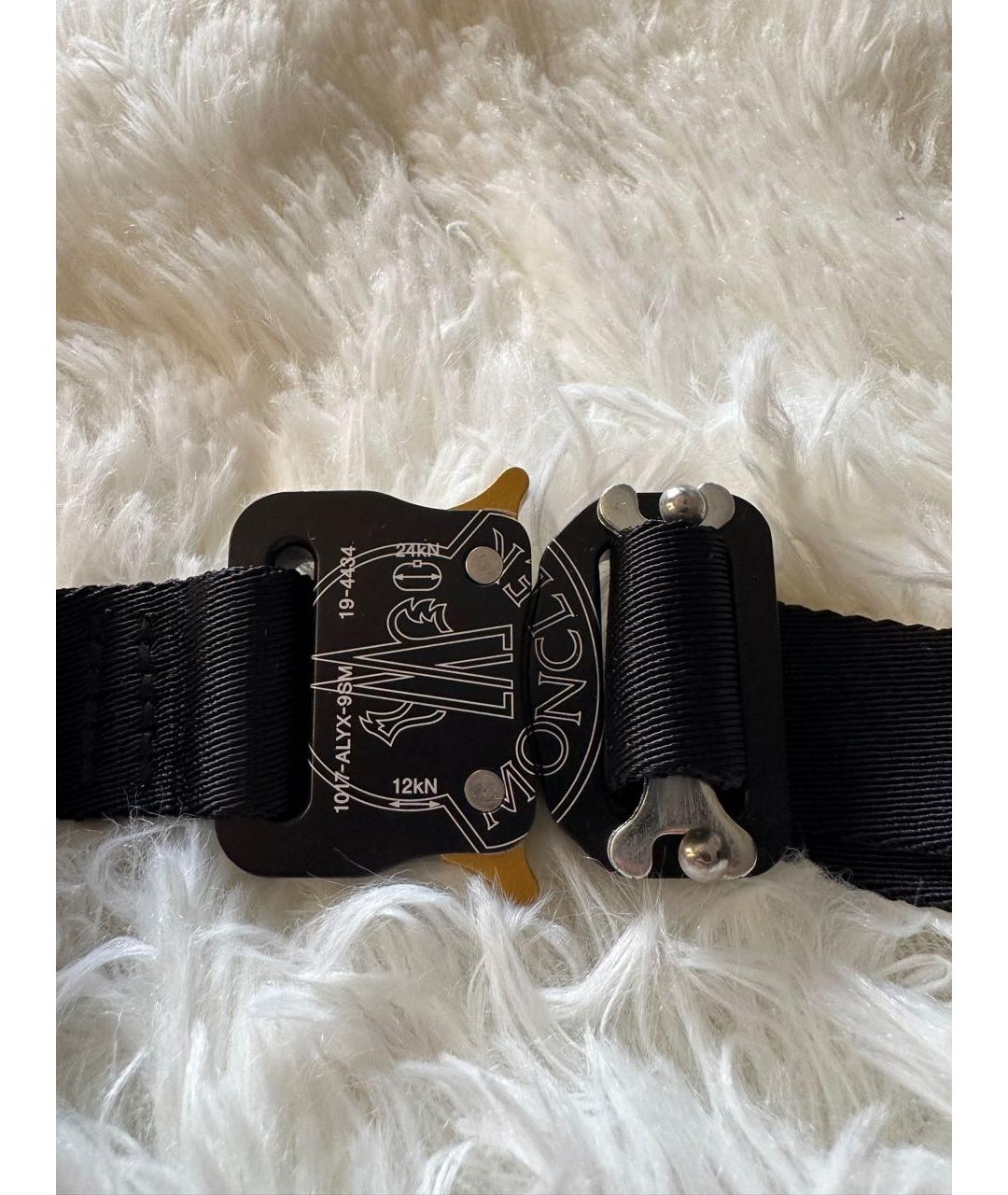 MONCLER Черная барсетка, фото 5