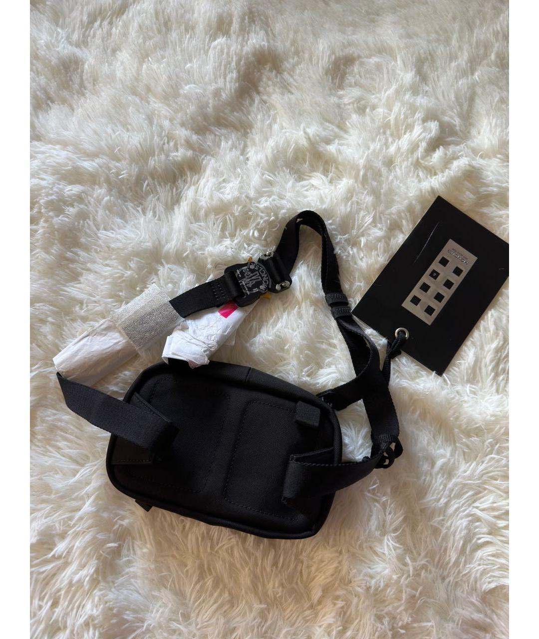 MONCLER Черная барсетка, фото 4