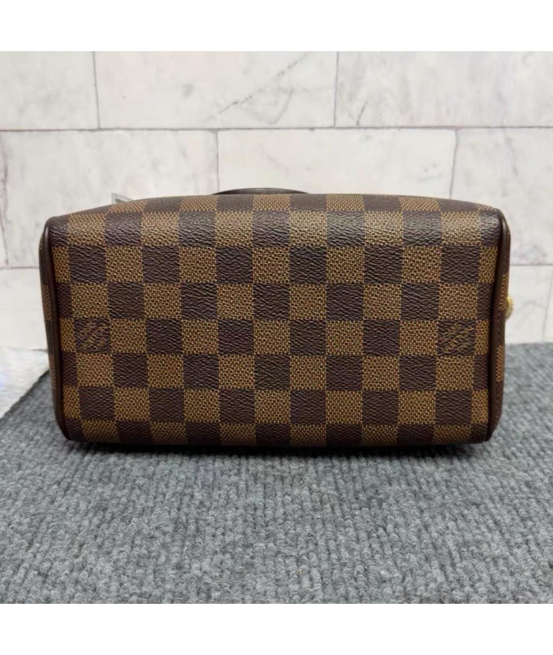 LOUIS VUITTON Коричневая сумка с короткими ручками, фото 4