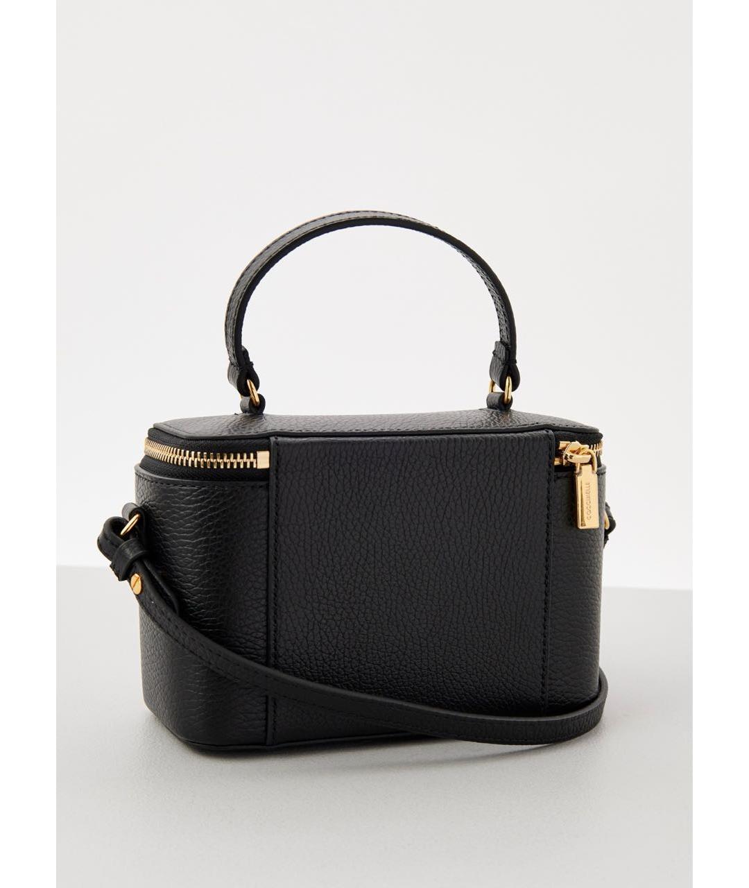 COCCINELLE Черная кожаная сумка через плечо, фото 2