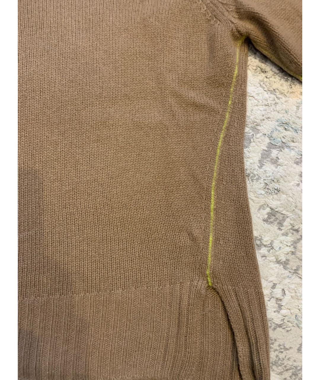 JOSEPH Коричневый кашемировый джемпер / свитер, фото 4