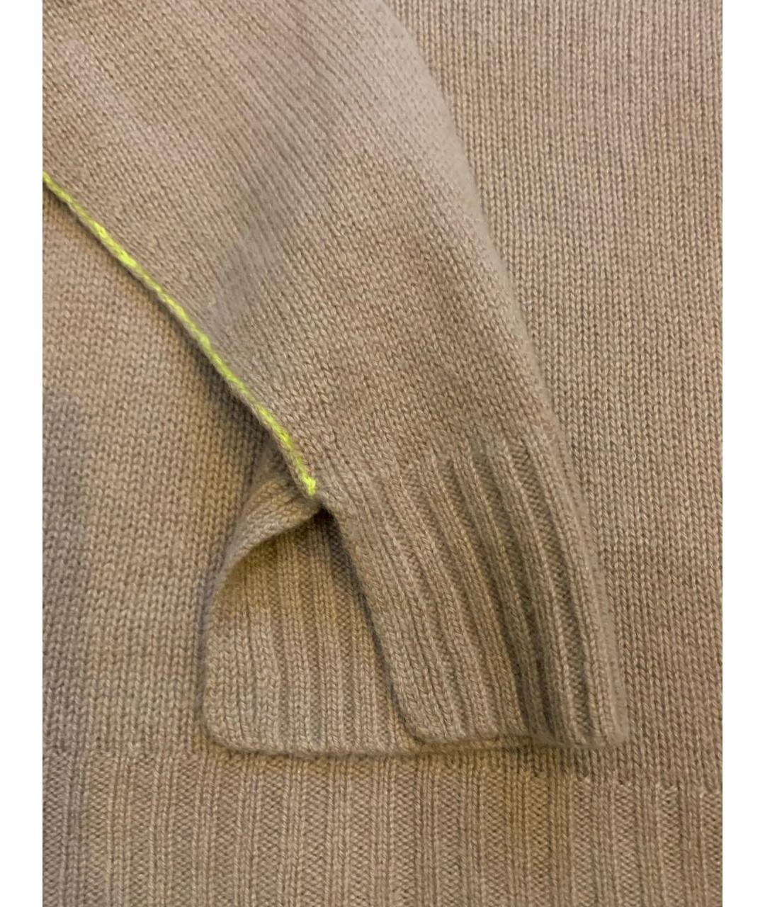JOSEPH Коричневый кашемировый джемпер / свитер, фото 8