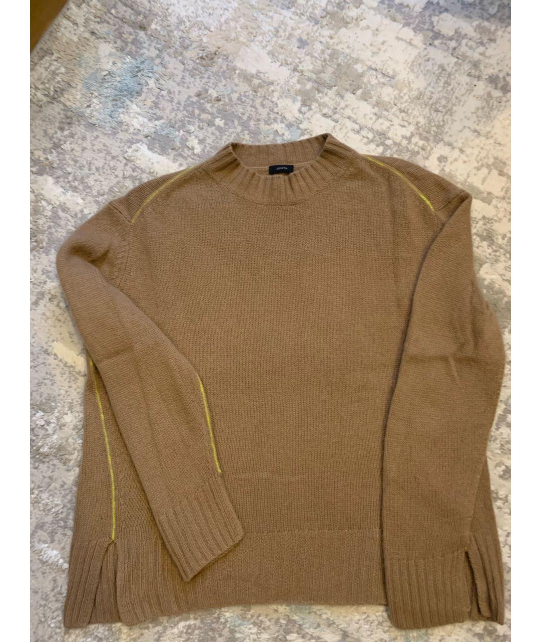 JOSEPH Коричневый кашемировый джемпер / свитер, фото 2