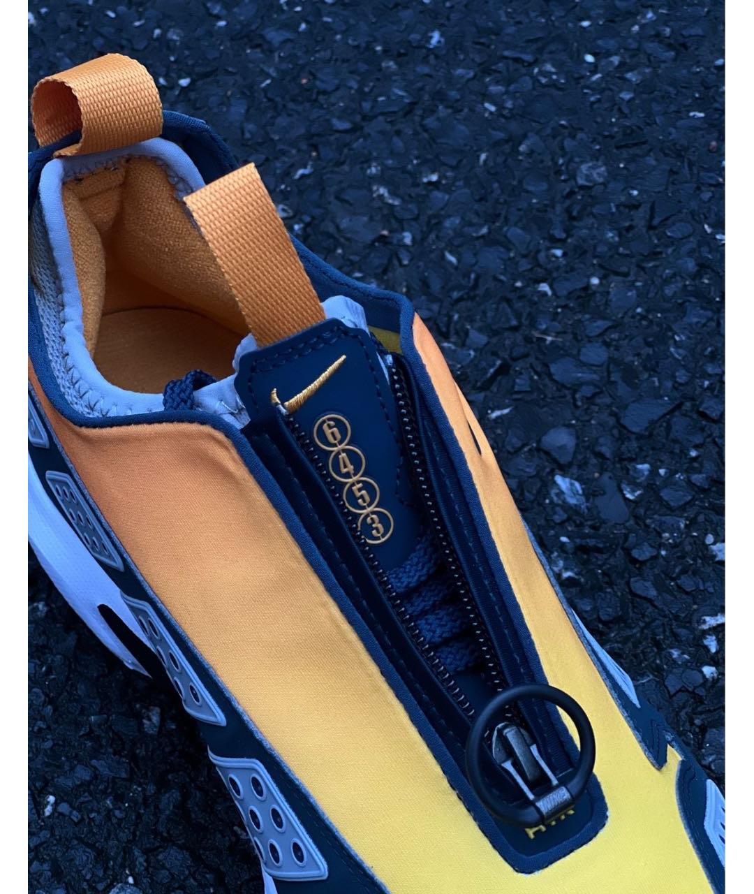 NIKE Оранжевое низкие кроссовки / кеды, фото 7