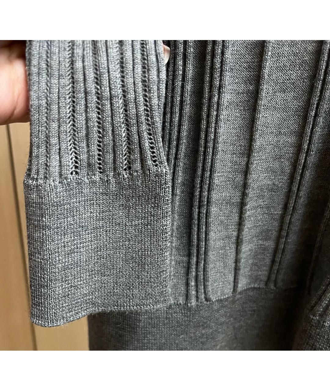 RED VALENTINO Серый шерстяной джемпер / свитер, фото 6