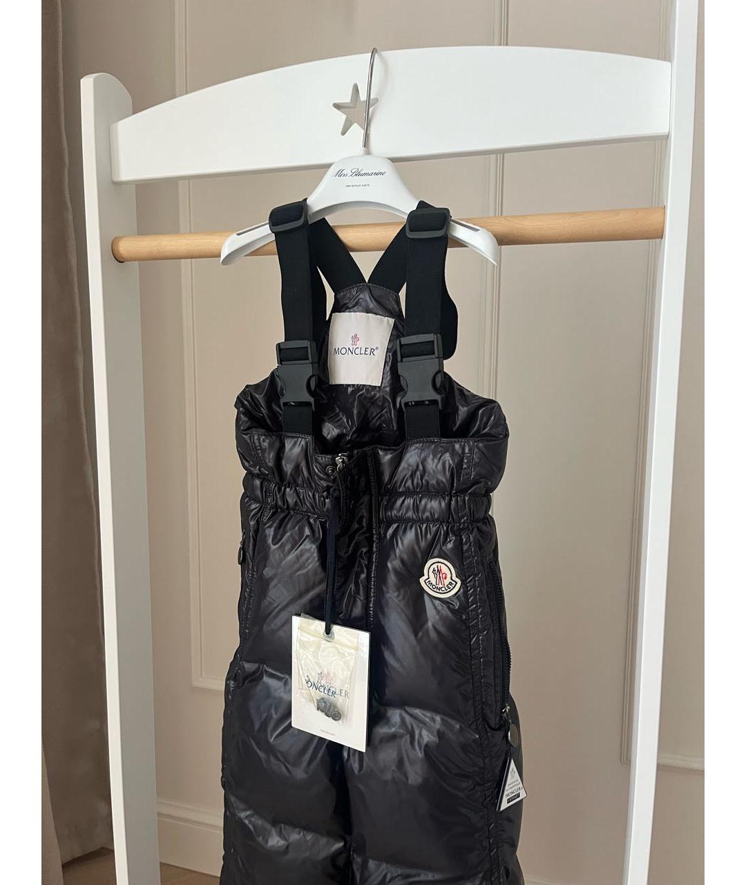 MONCLER KIDS Темно-синий комбинезон, фото 3