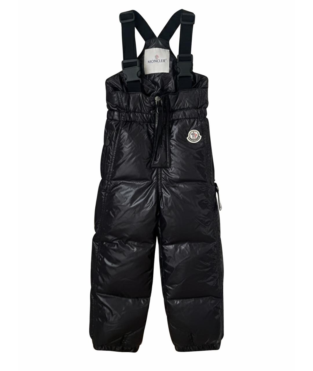 MONCLER KIDS Темно-синий комбинезон, фото 1
