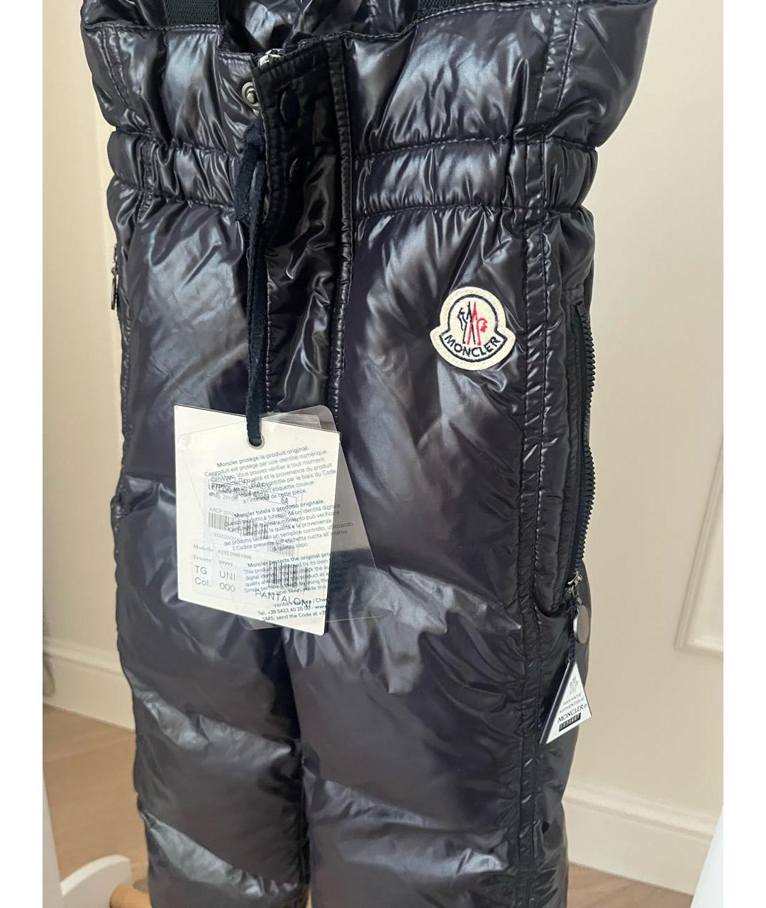 MONCLER KIDS Темно-синий комбинезон, фото 7