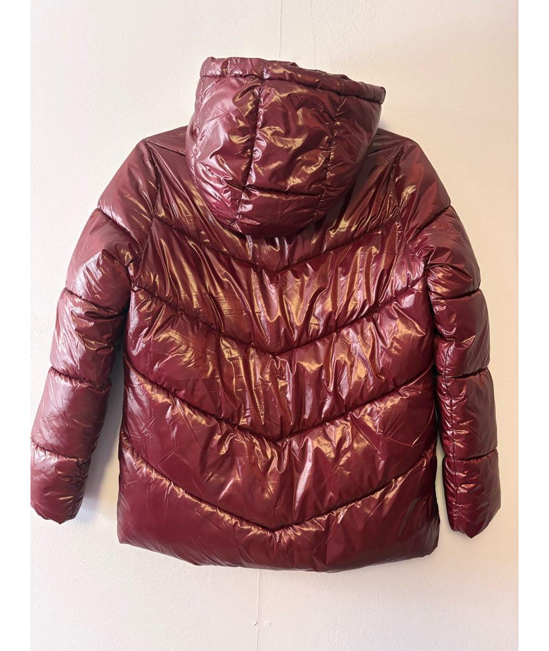 MICHAEL KORS Бордовая полиэстеровая куртка, фото 2