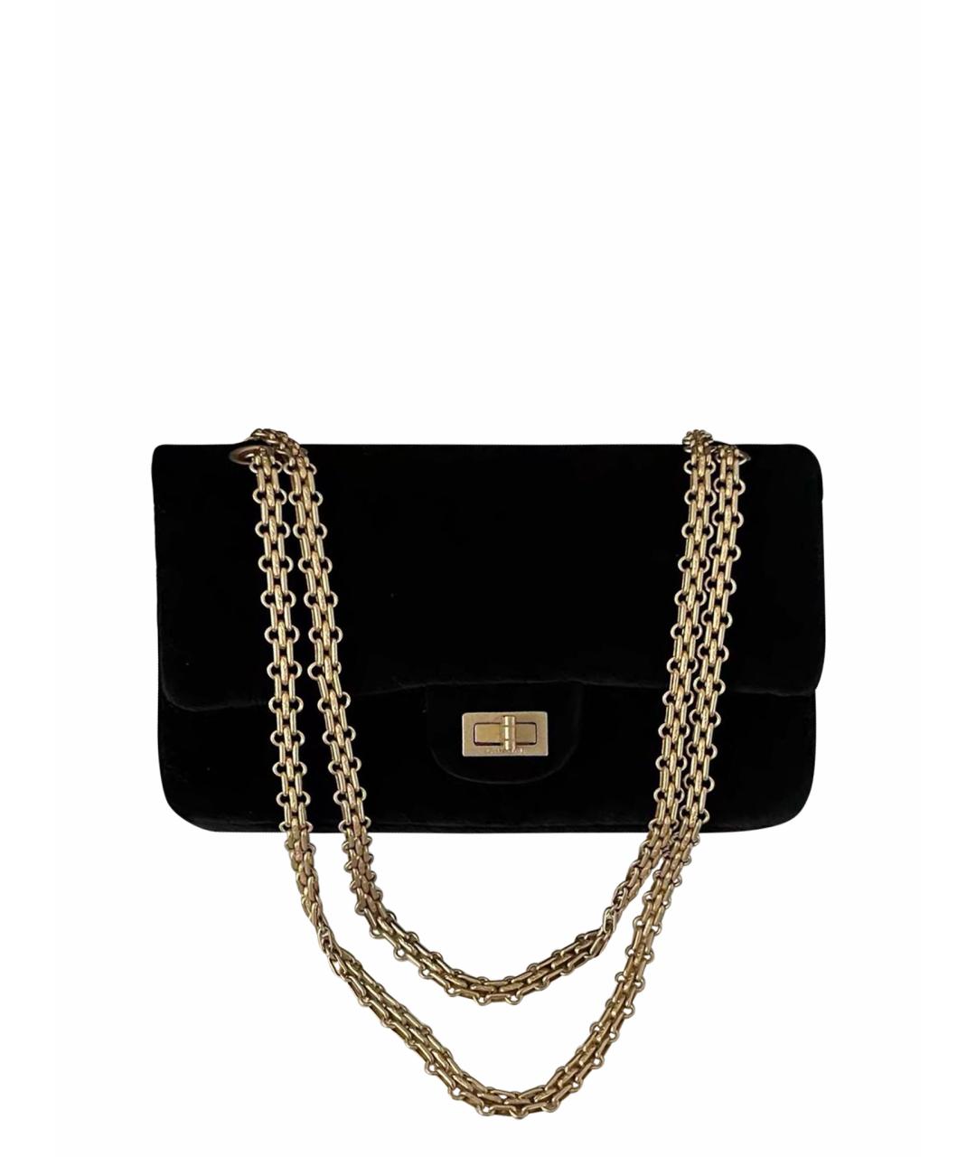 CHANEL Черная кожаная сумка через плечо, фото 1