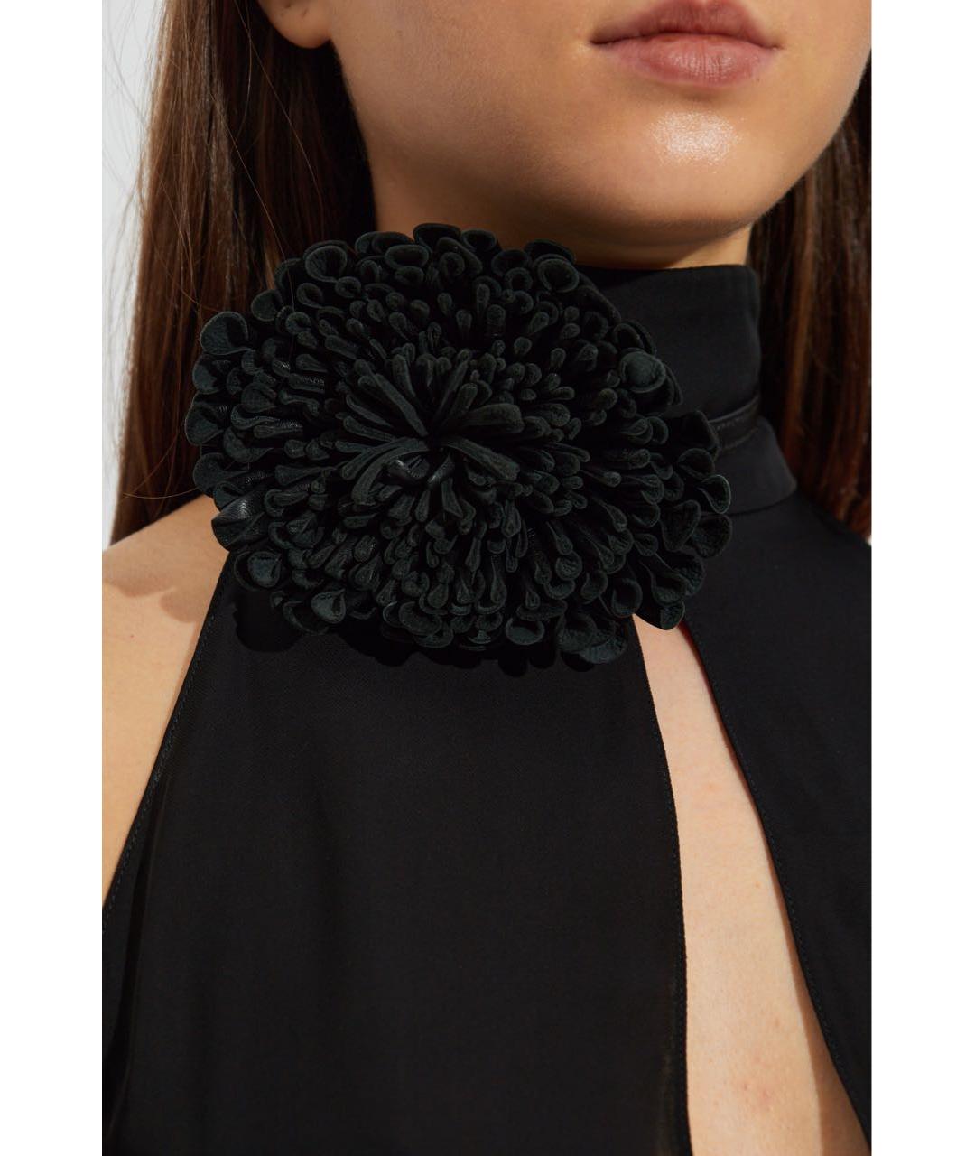 ALAIA Черное вискозное платье, фото 6