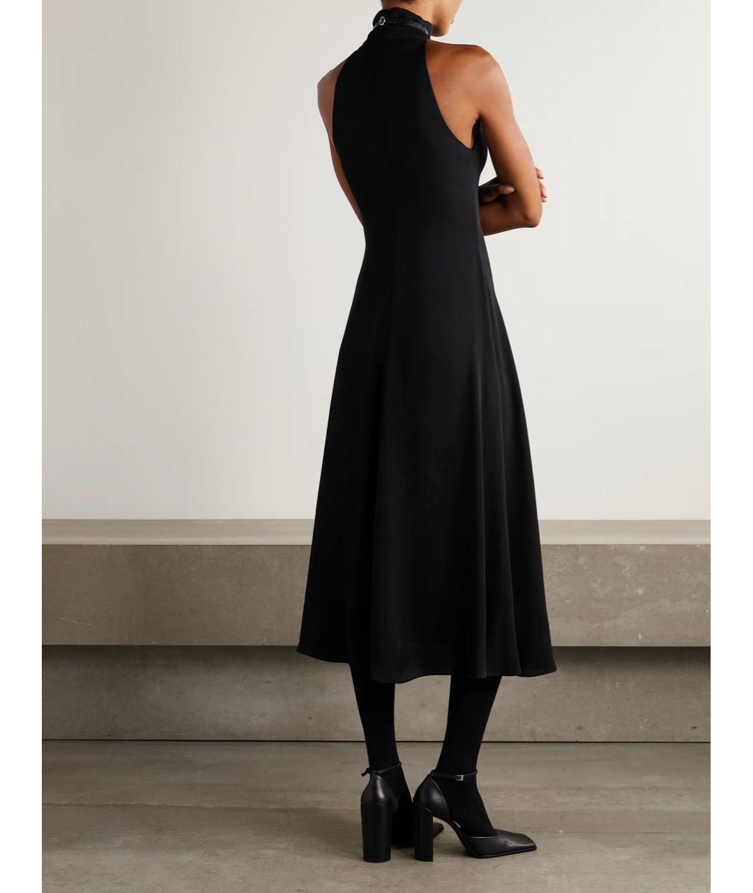 ALAIA Черное вискозное платье, фото 3