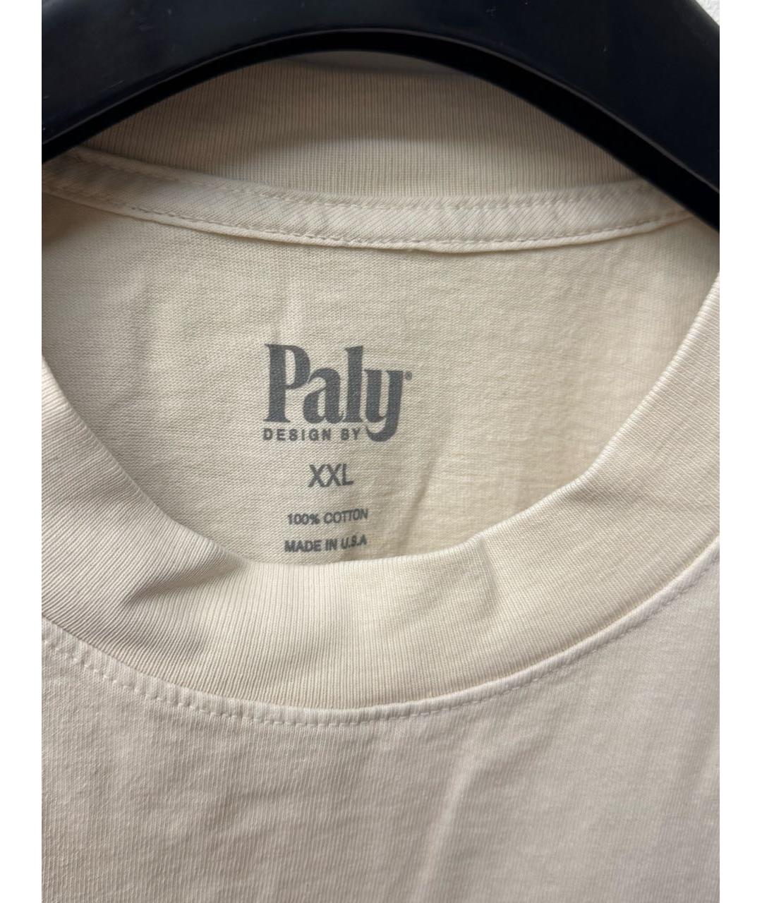 PALY Бежевая футболка, фото 3