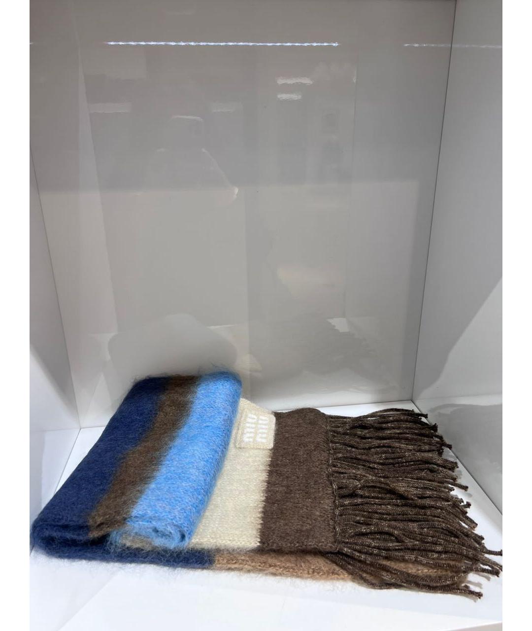 MIU MIU Мульти шерстяной шарф, фото 3