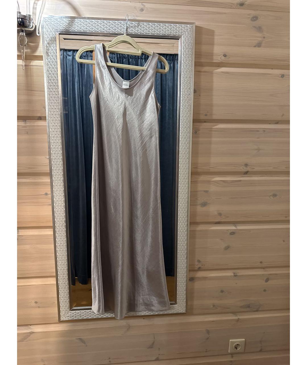 MAX MARA Серое повседневное платье, фото 3