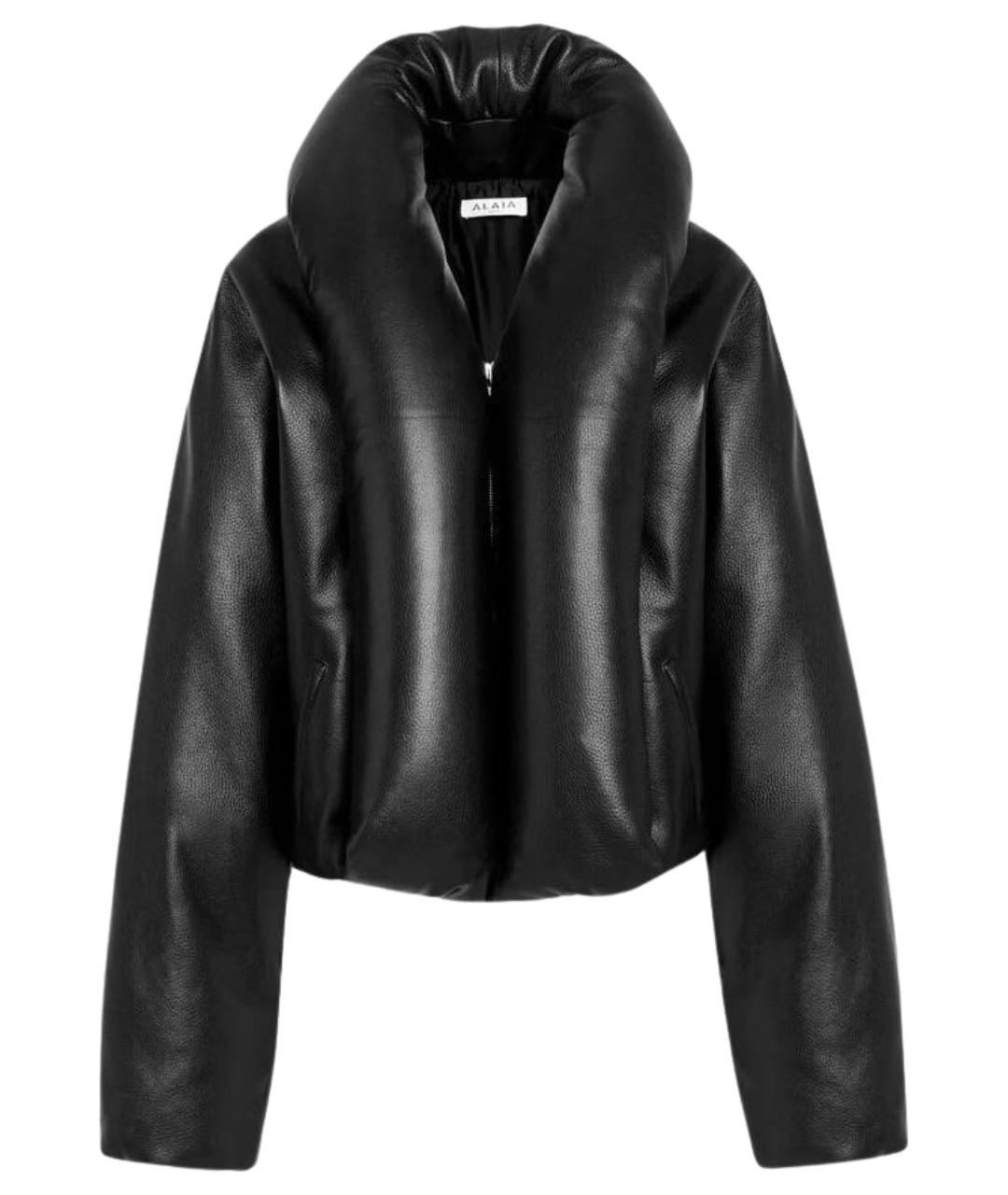 ALAIA Черная кожаная куртка, фото 1