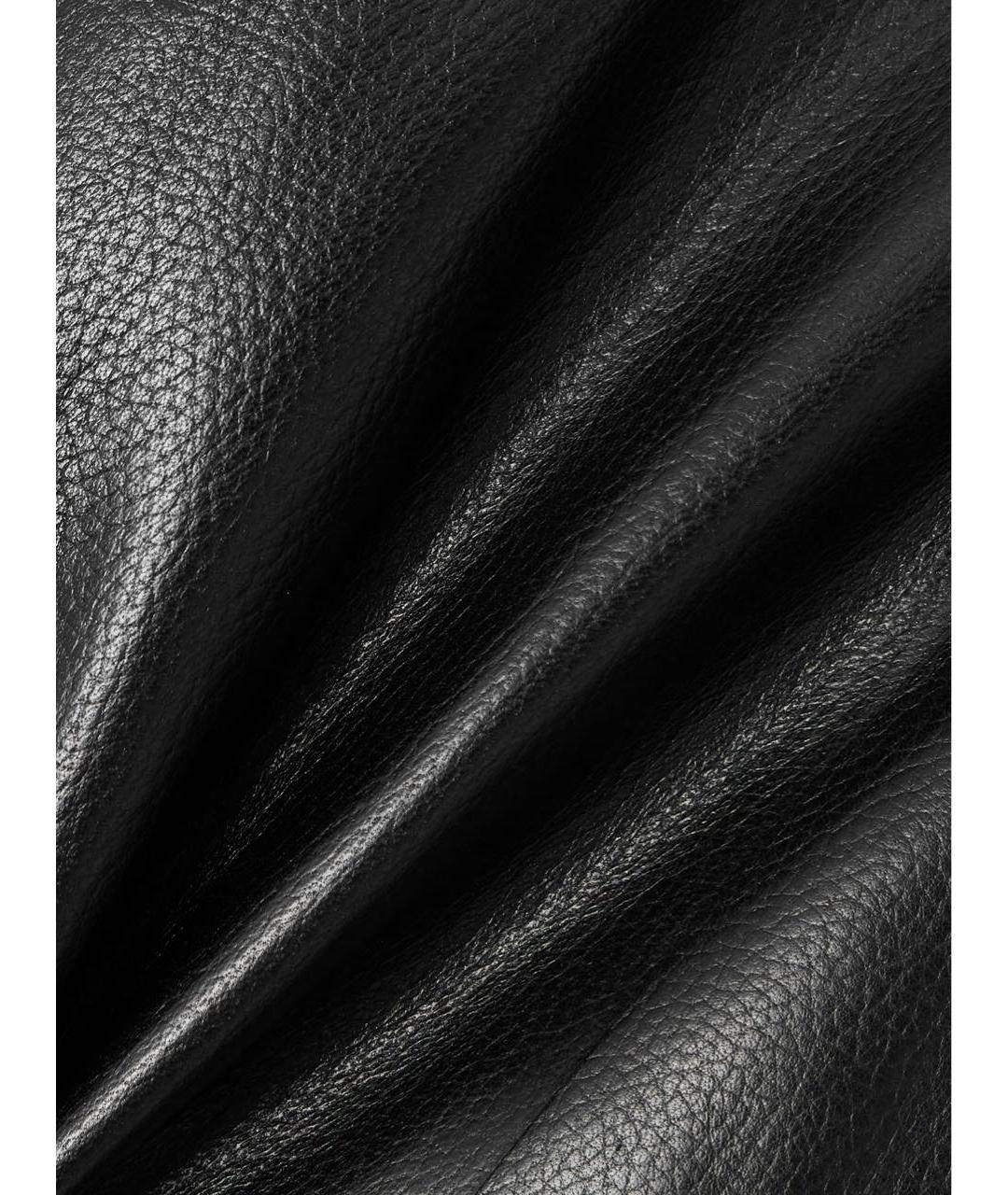 ALAIA Черная кожаная куртка, фото 5