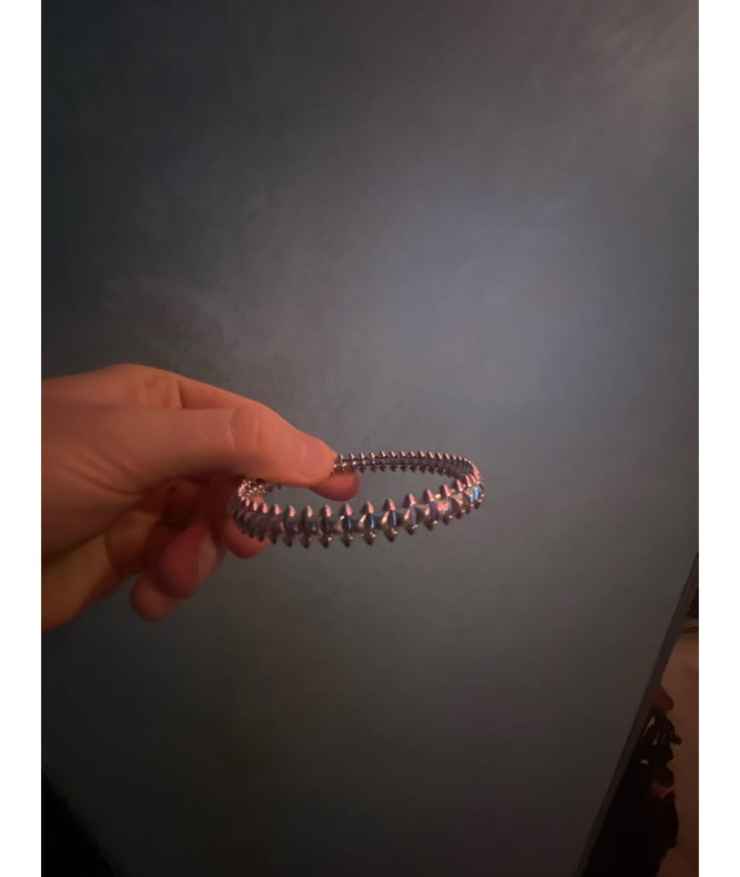 CARTIER Белый браслет из белого золота, фото 7