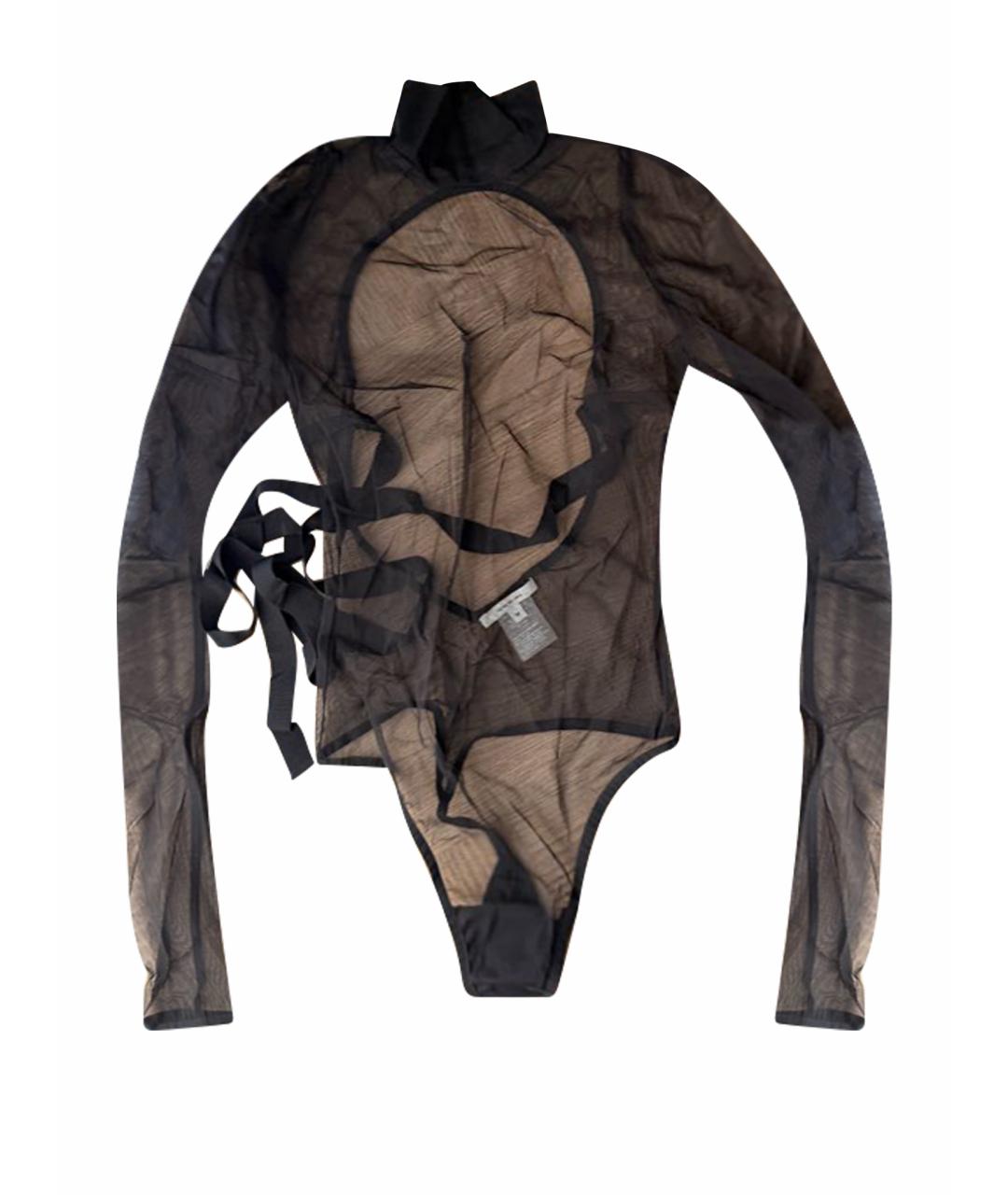 NENSI DOJAKA Черное полиэстеровое боди, фото 1