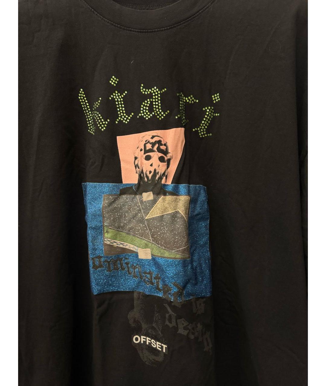 PALY Черная хлопковая футболка, фото 8