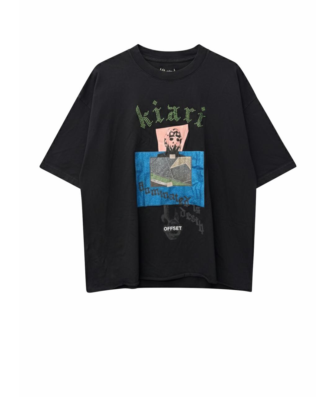 PALY Черная хлопковая футболка, фото 1