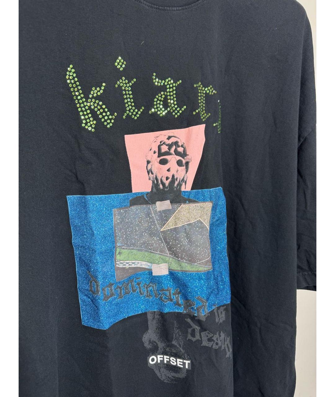 PALY Черная хлопковая футболка, фото 4