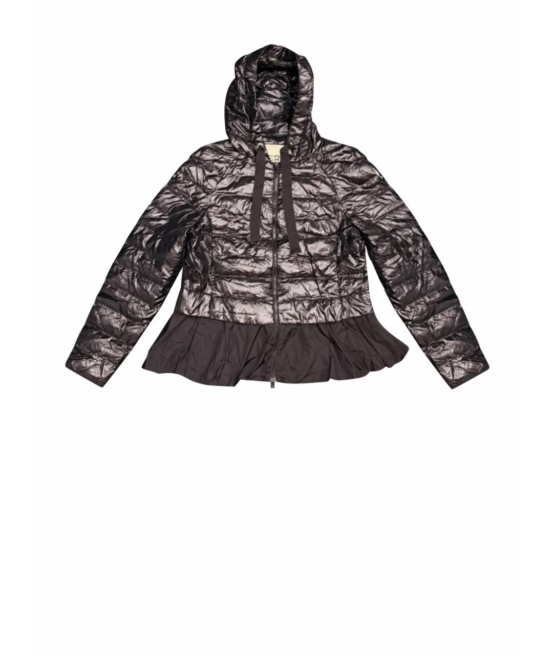 HERNO Черная куртка, фото 1