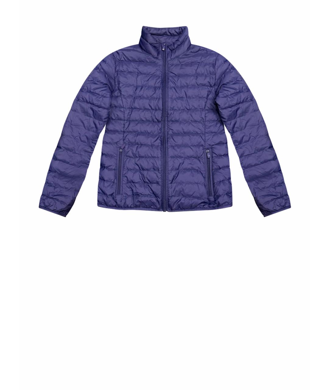 ARMANI JEANS Синяя полиамидовая куртка, фото 1