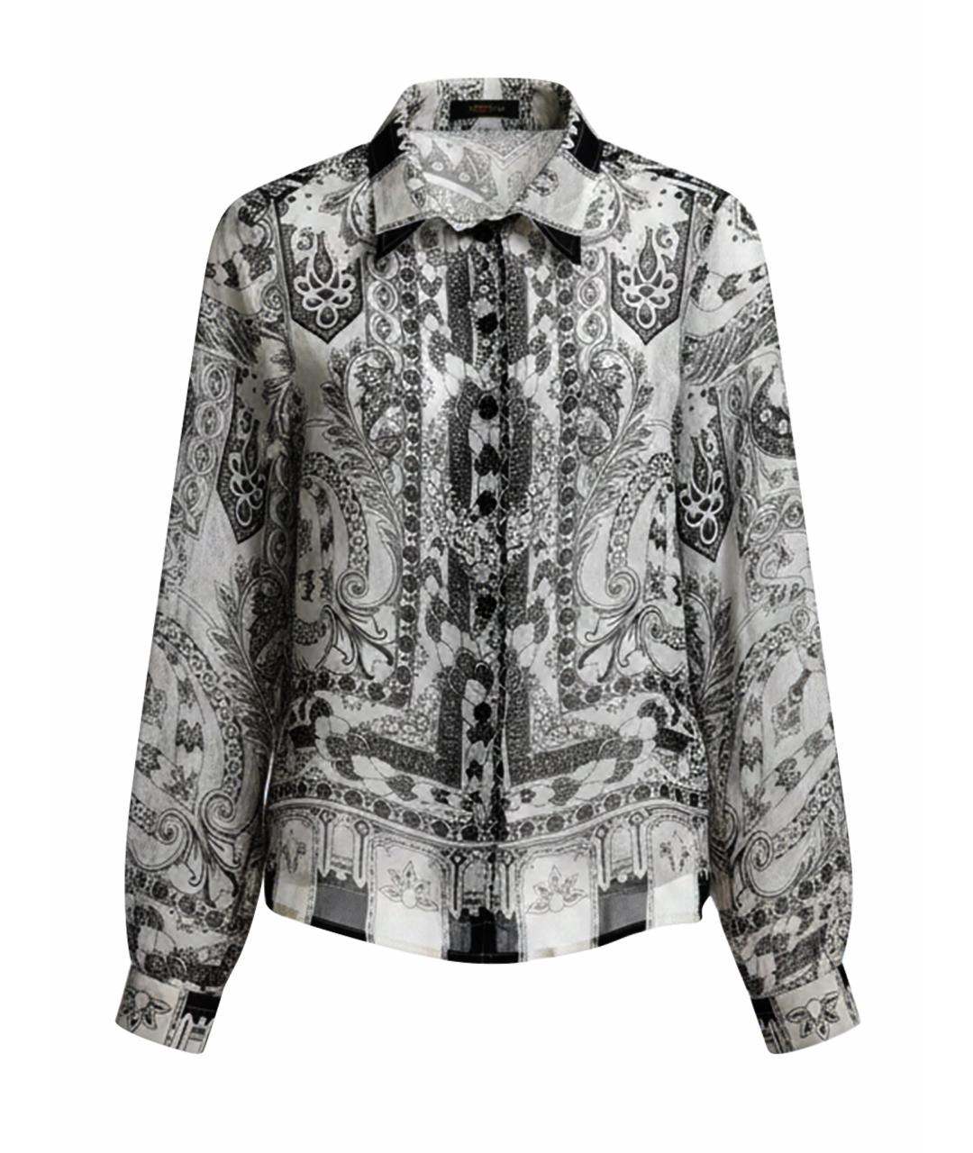 ETRO Серая шелковая рубашка, фото 1