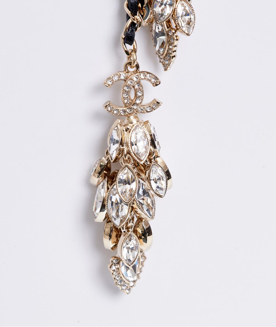 CHANEL Золотой кожаный ремень, фото 2