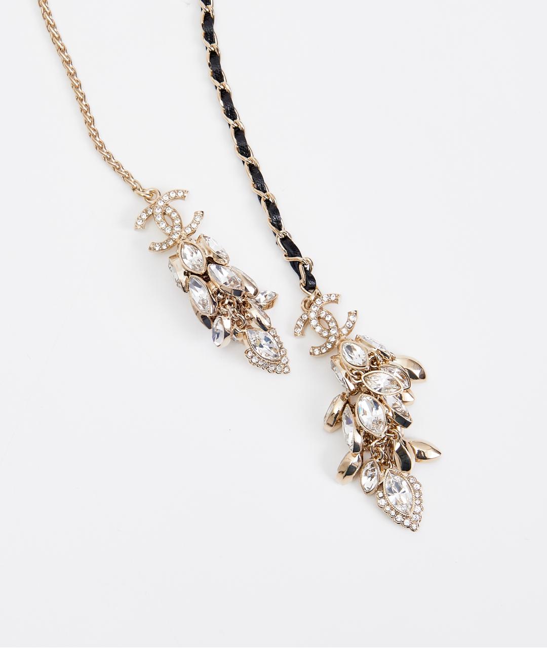 CHANEL Золотой кожаный ремень, фото 3