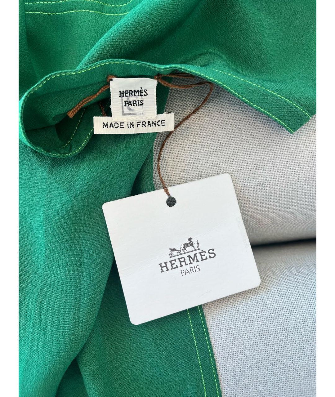 HERMES Зеленая хлопковая пижама, фото 4