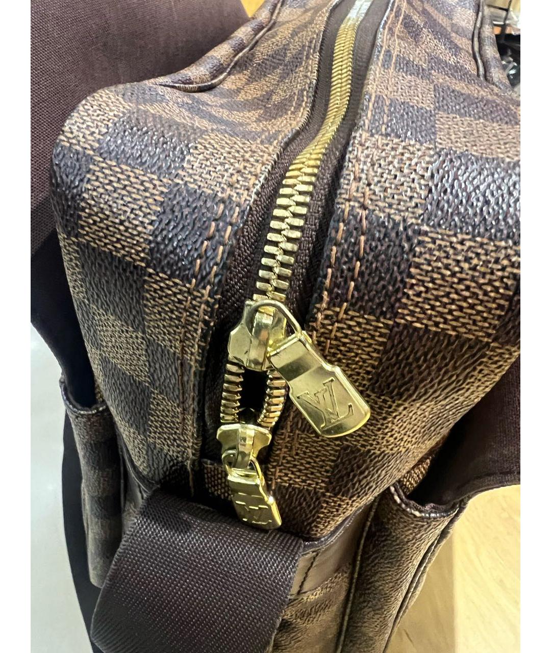 LOUIS VUITTON Коричневая сумка на плечо, фото 5