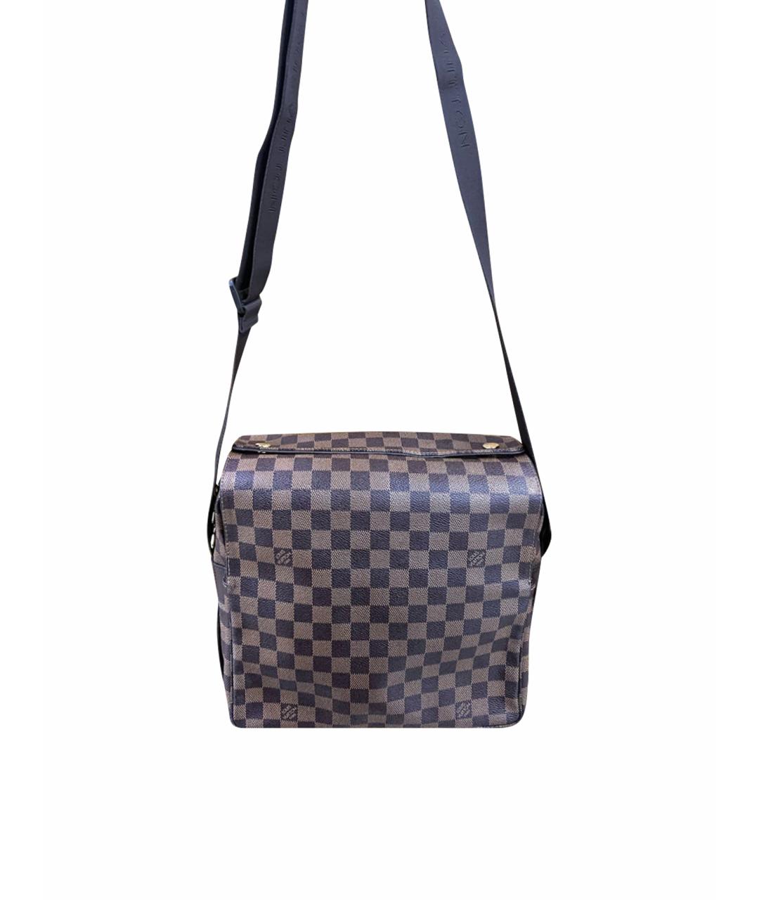 LOUIS VUITTON Коричневая сумка на плечо, фото 1