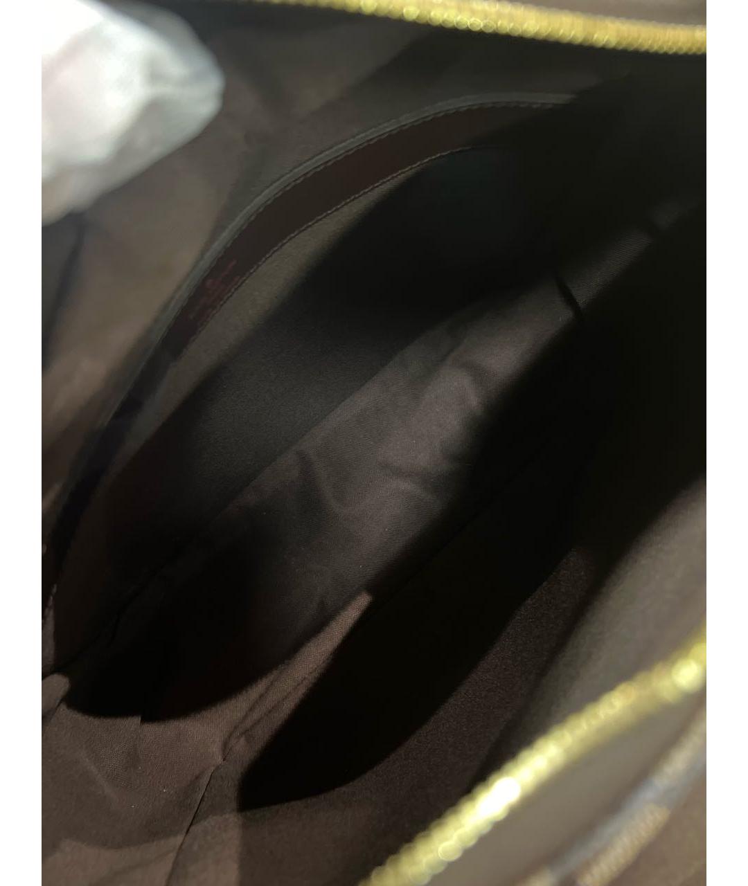 LOUIS VUITTON Коричневая сумка на плечо, фото 6