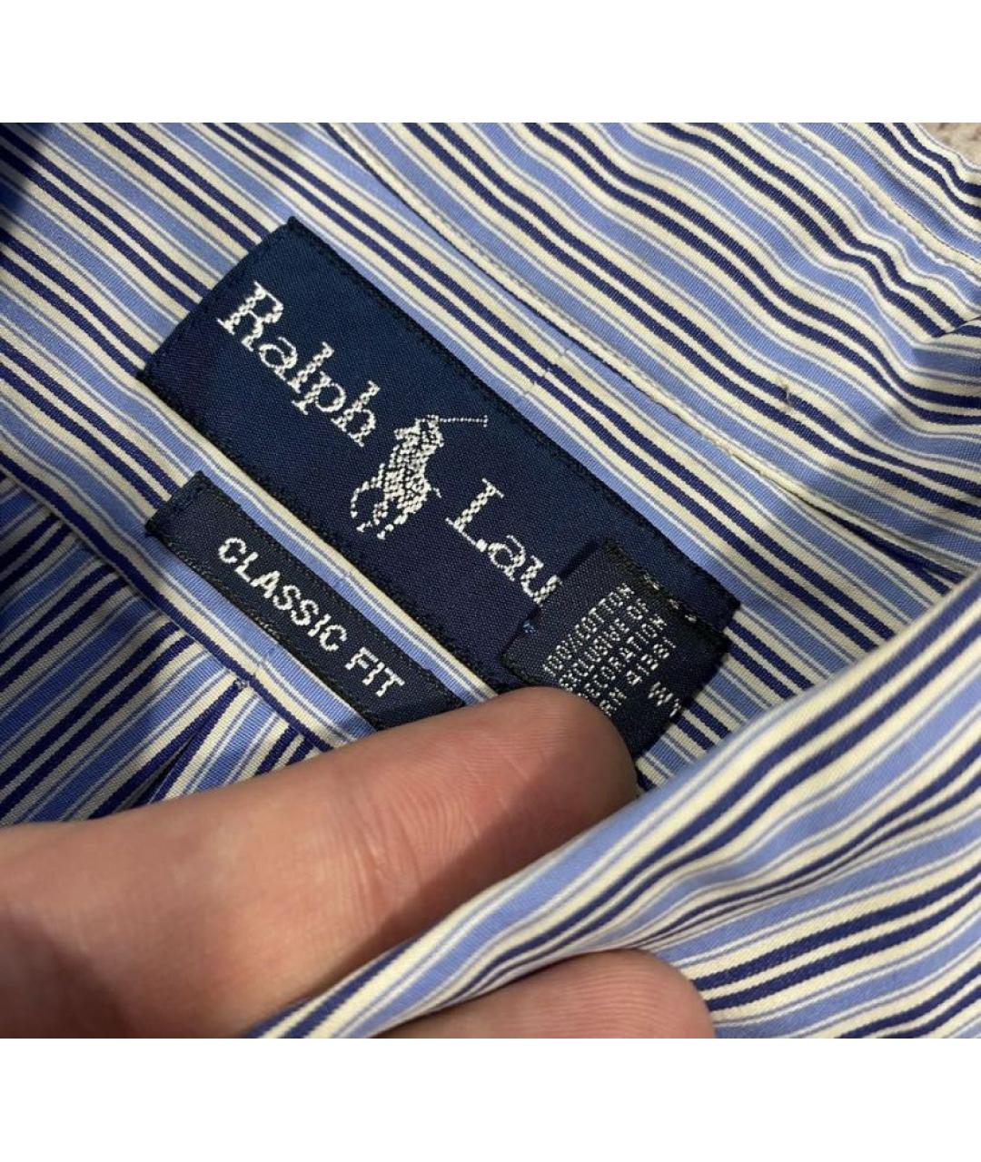 POLO RALPH LAUREN Хлопковая классическая рубашка, фото 4