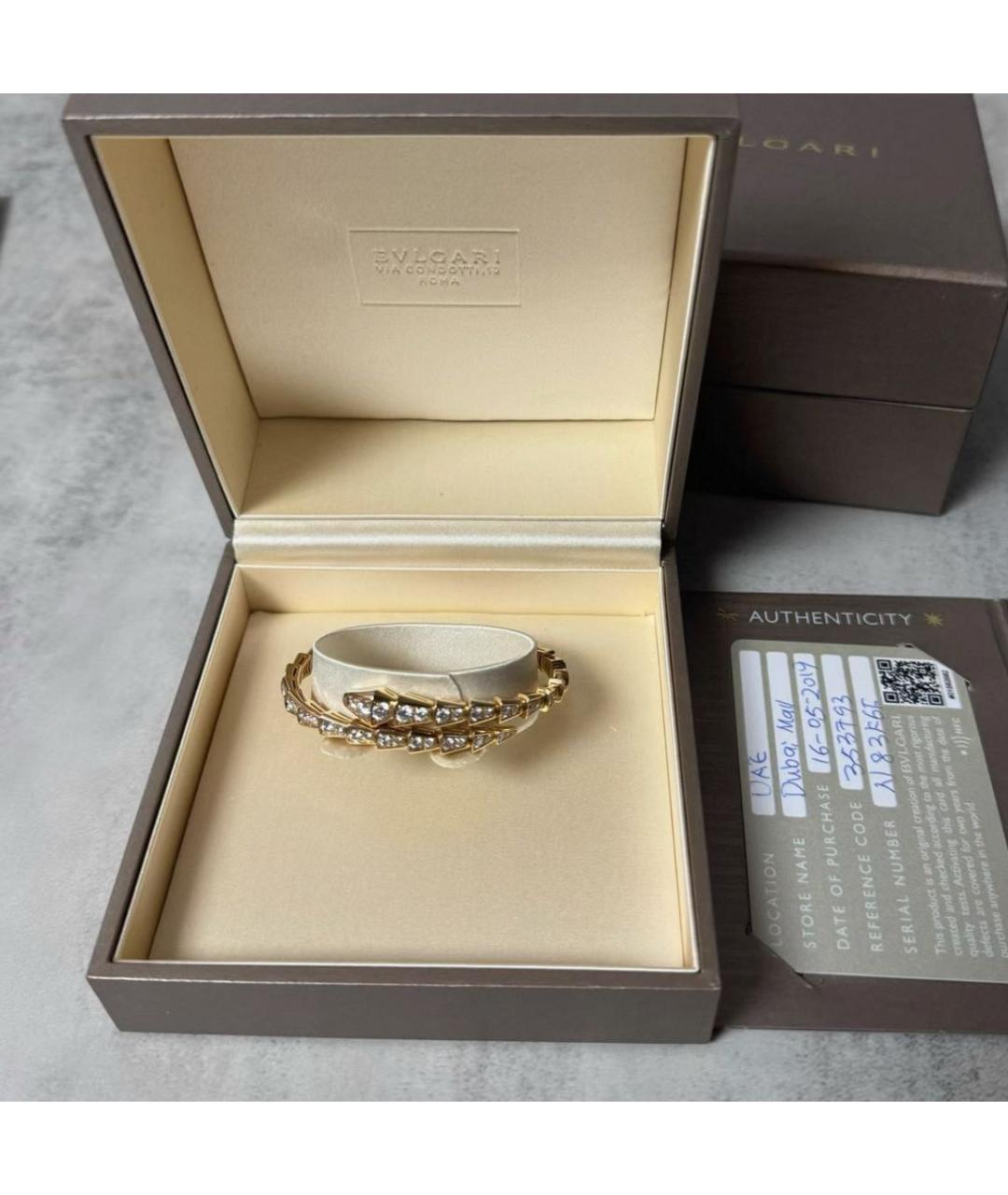 BVLGARI Золотой браслет из розового золота, фото 2