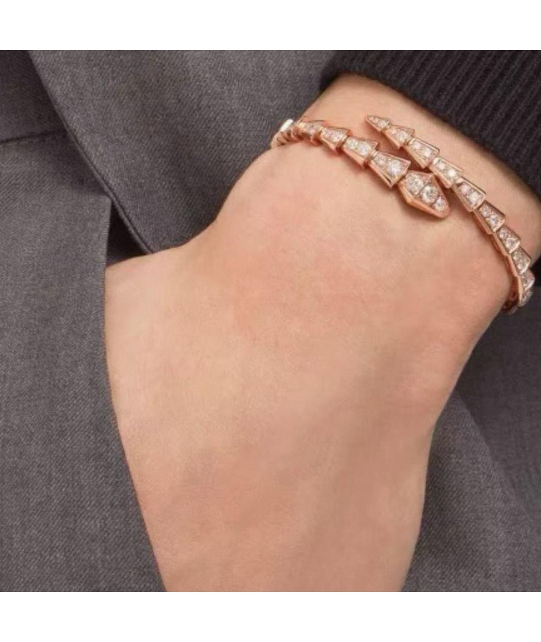 BVLGARI Золотой браслет из розового золота, фото 3