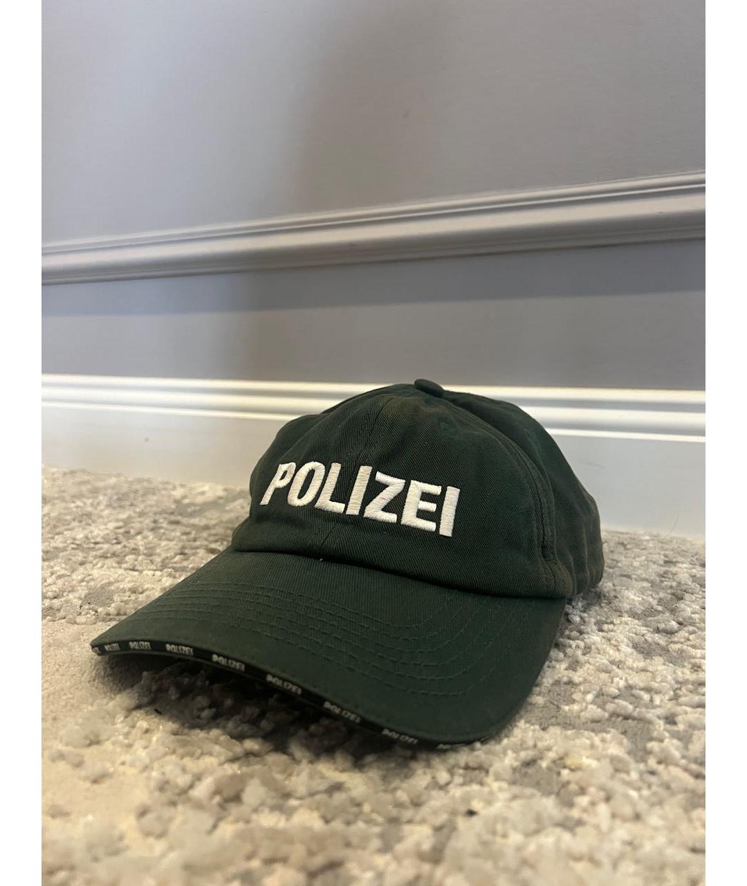 VETEMENTS Зеленая хлопковая кепка/бейсболка, фото 8