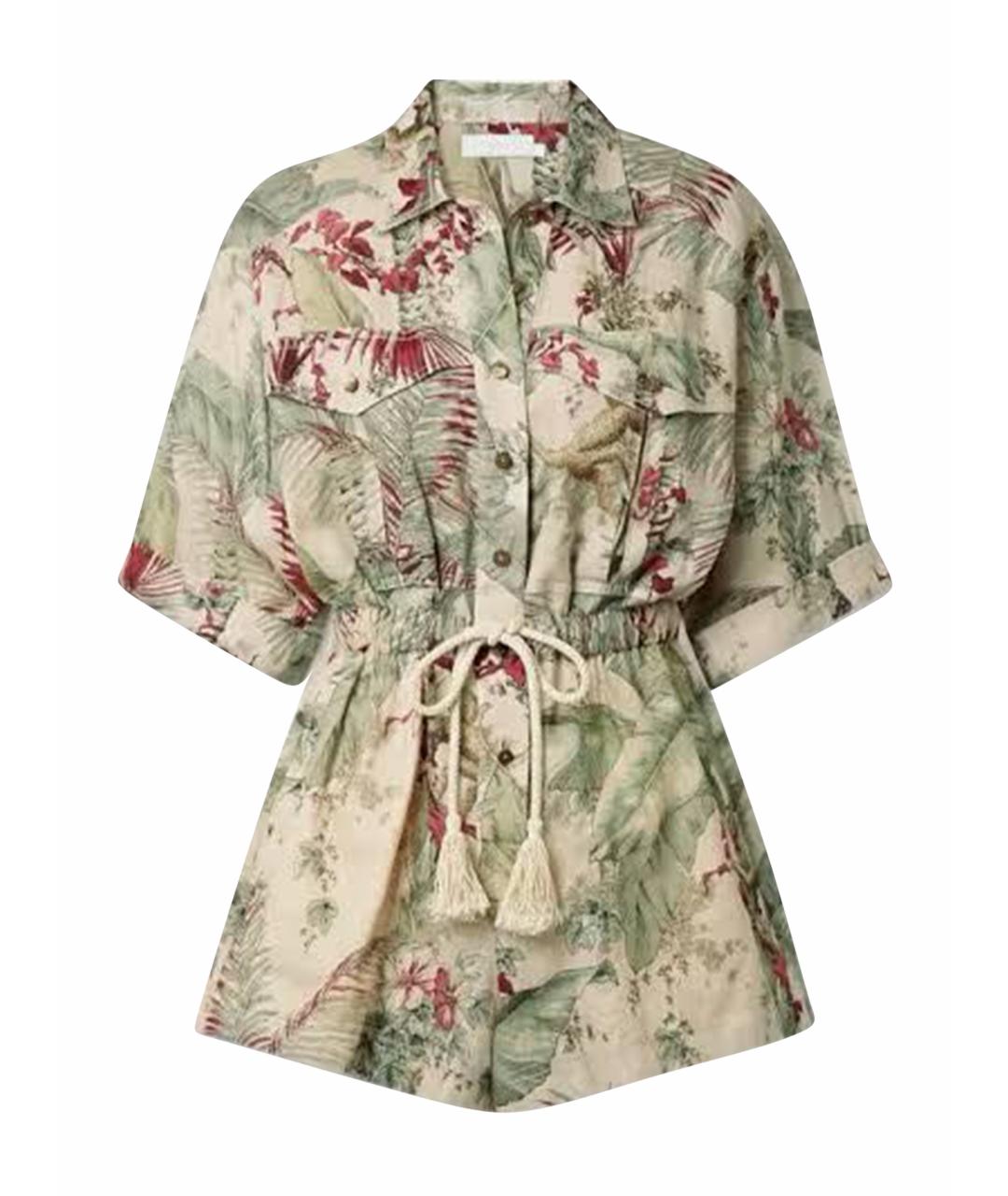 ZIMMERMANN Льняной комбинезон, фото 1