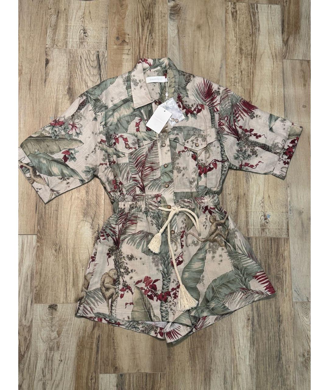 ZIMMERMANN Льняной комбинезон, фото 2