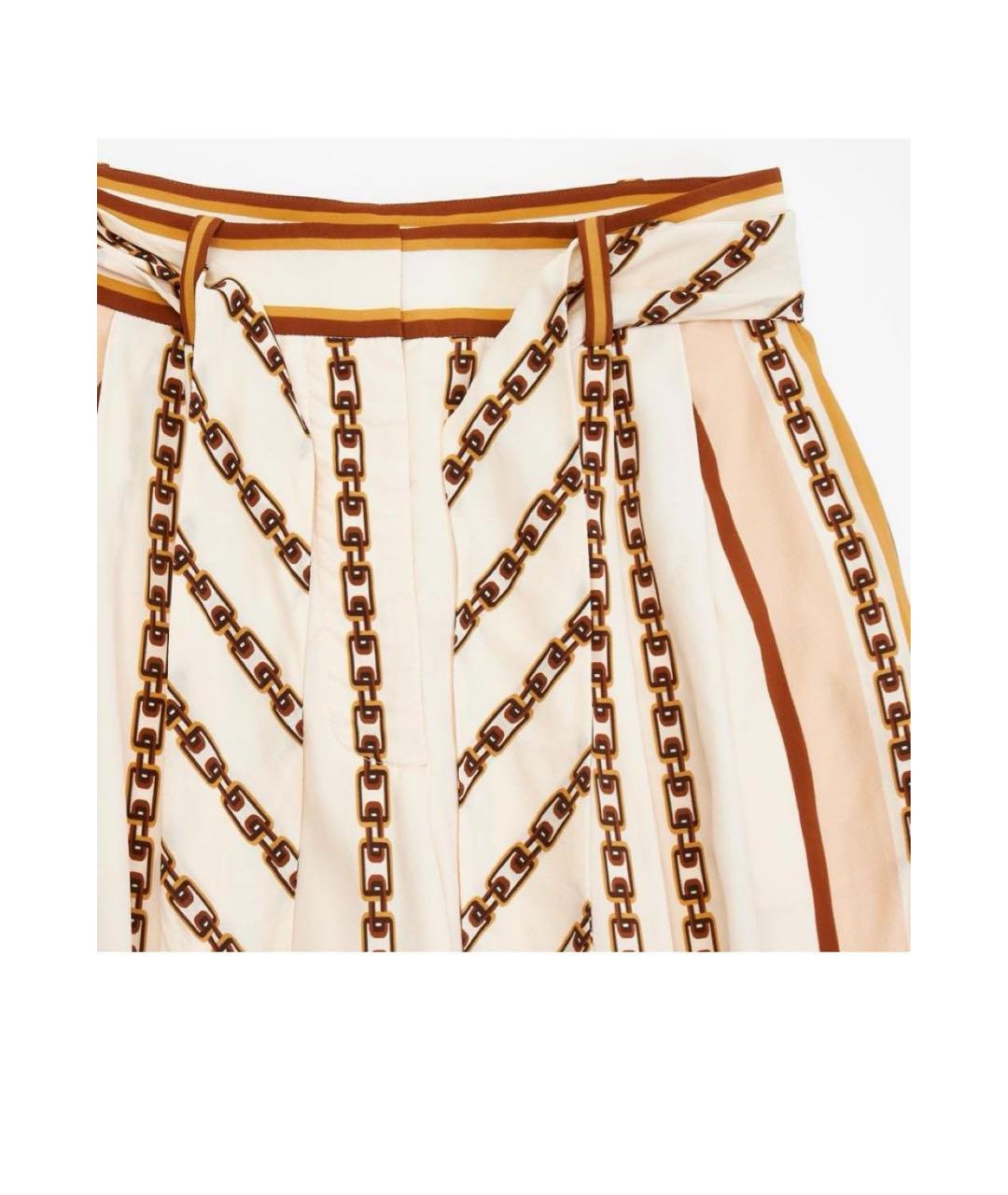 ZIMMERMANN Бежевый шелковый костюм с брюками, фото 2