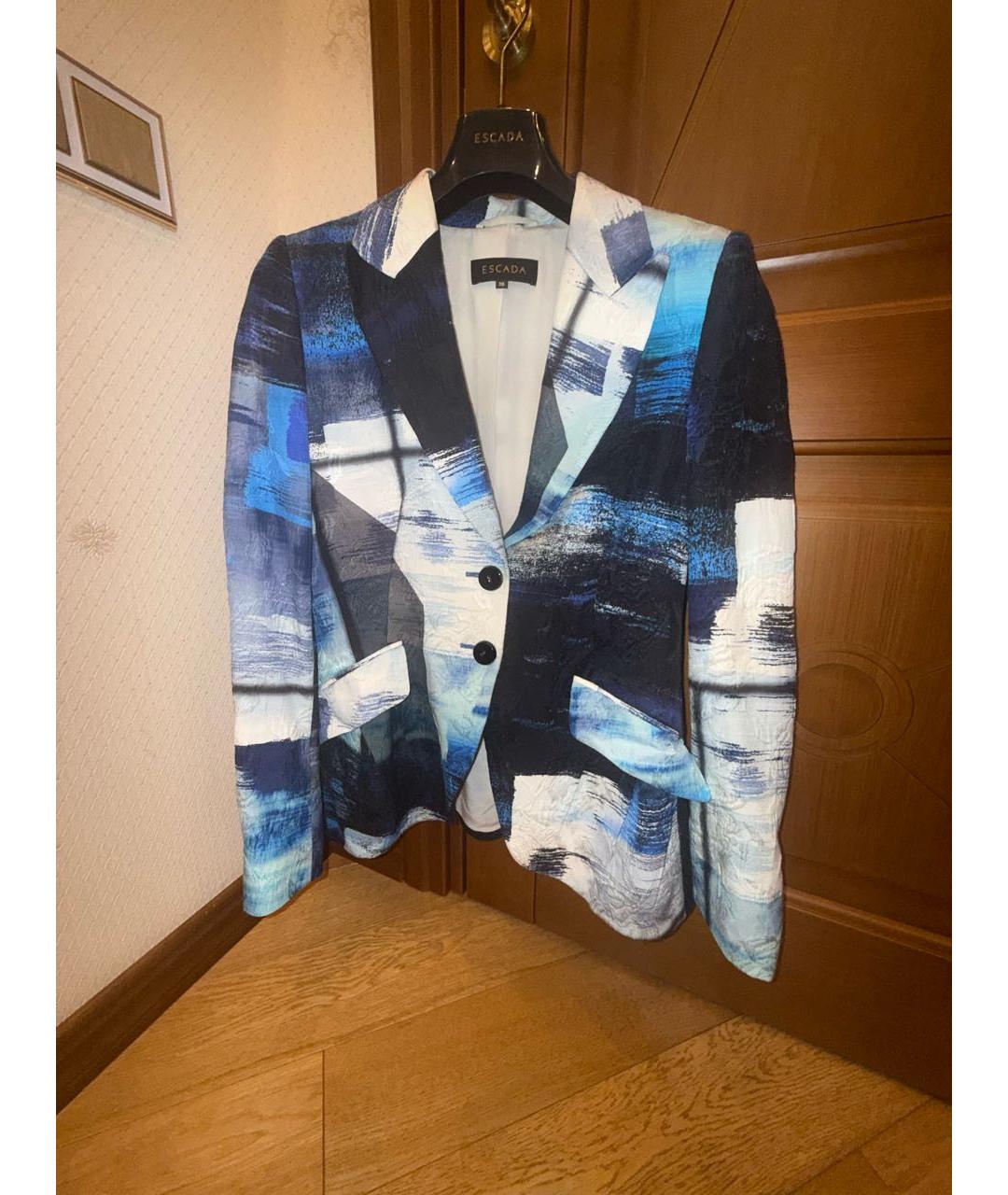 ESCADA Мульти хлопковый жакет/пиджак, фото 6