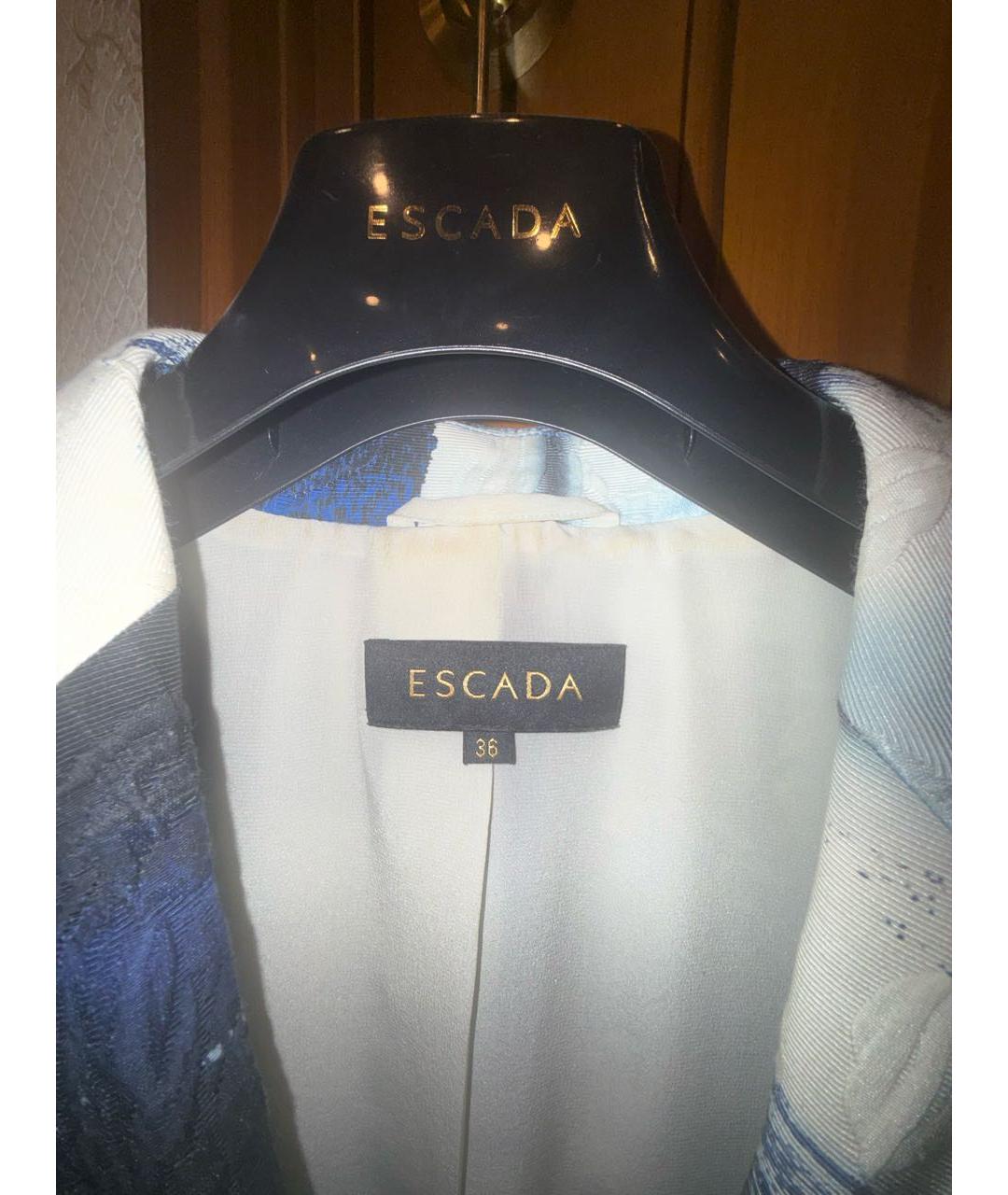 ESCADA Мульти хлопковый жакет/пиджак, фото 4