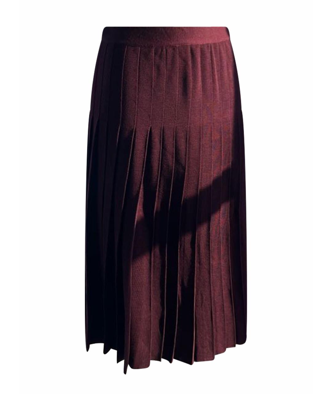 CELINE Бордовый хлопковый сарафан, фото 1